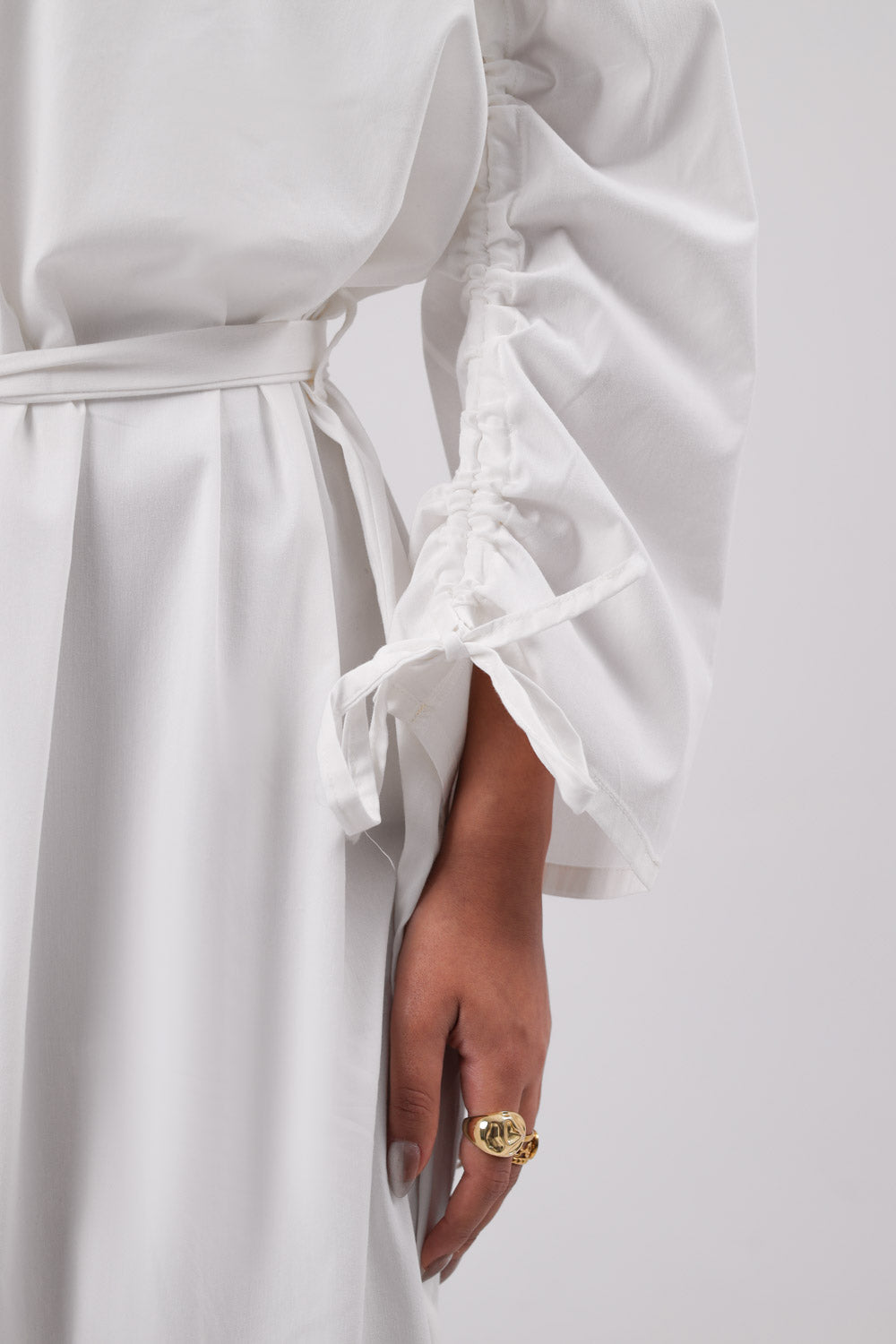 The Breezy white dress free size