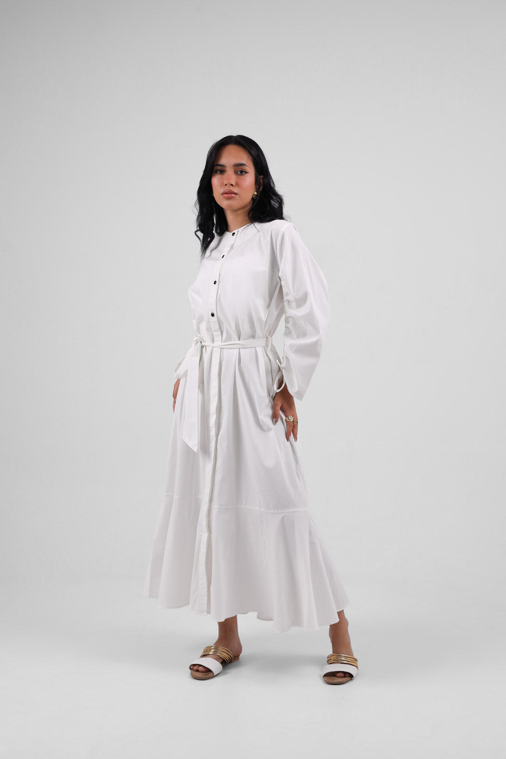 The Breezy white dress free size