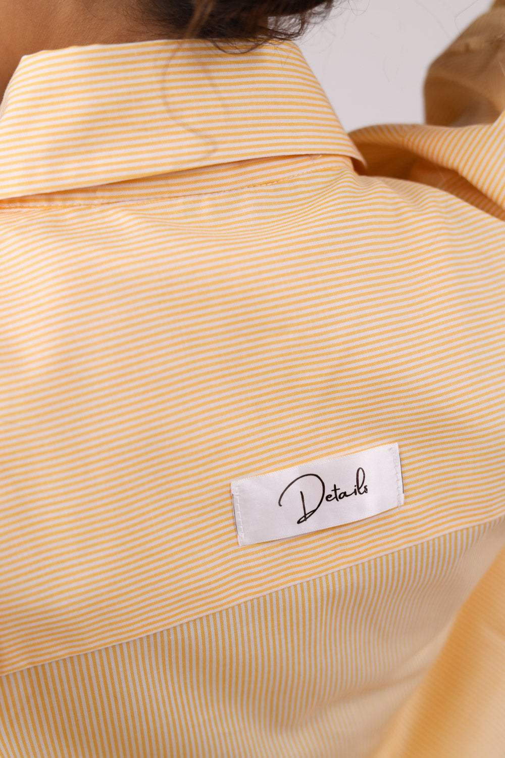 Every Day Butter Yellow poplin shirt