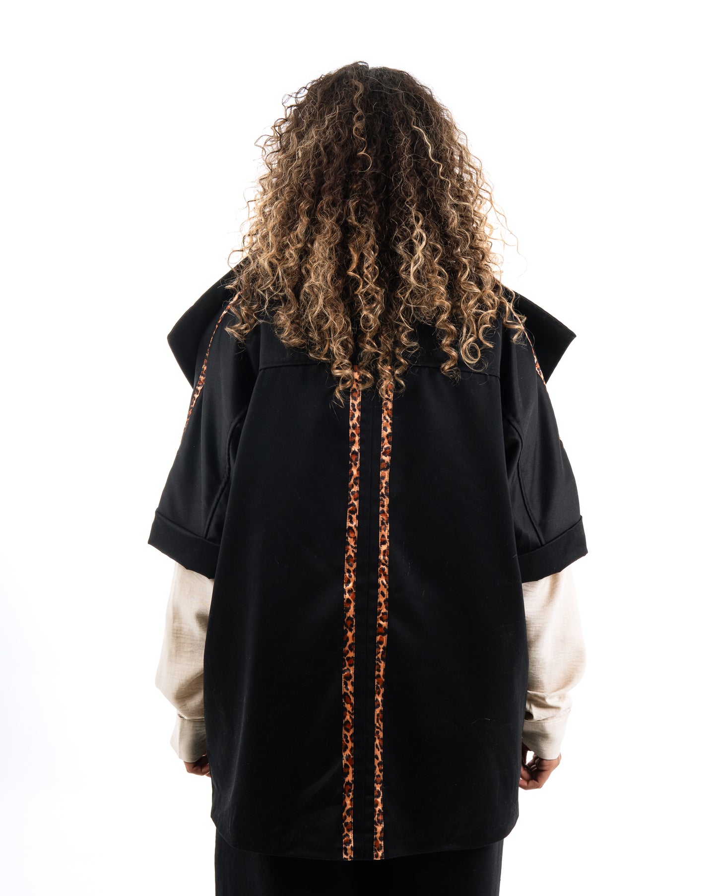 Black Gabardine Jaket