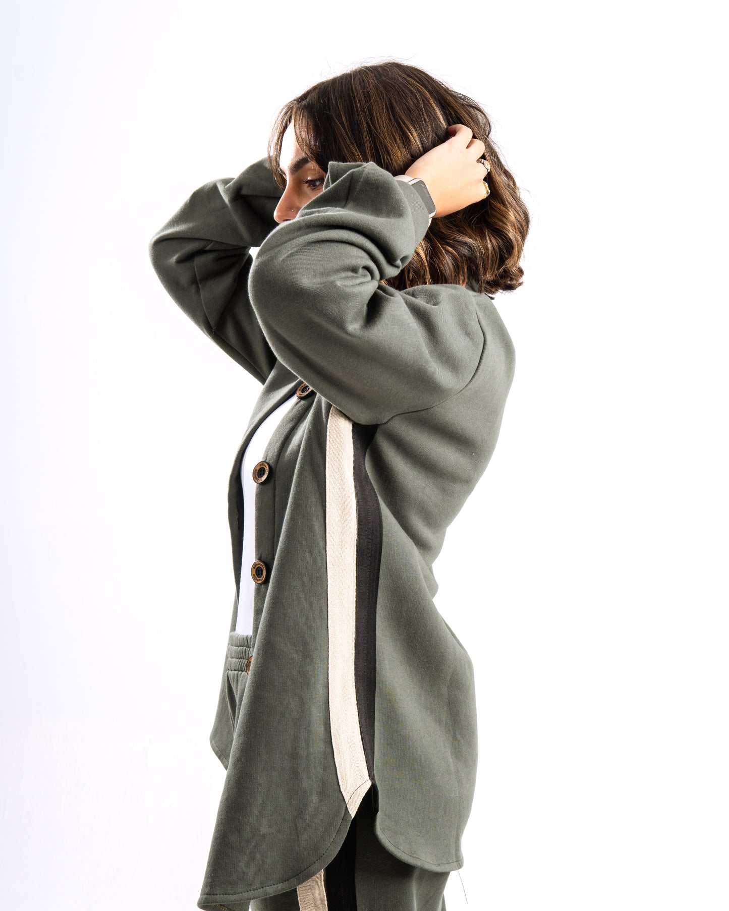 Milton olive top